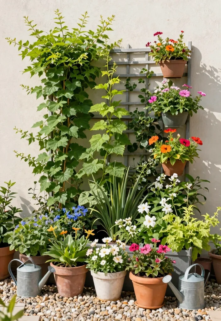 15 Apartment Patio Gardens Ideas: Green Urban Retreats - 1. Vertical Garden Magic 1