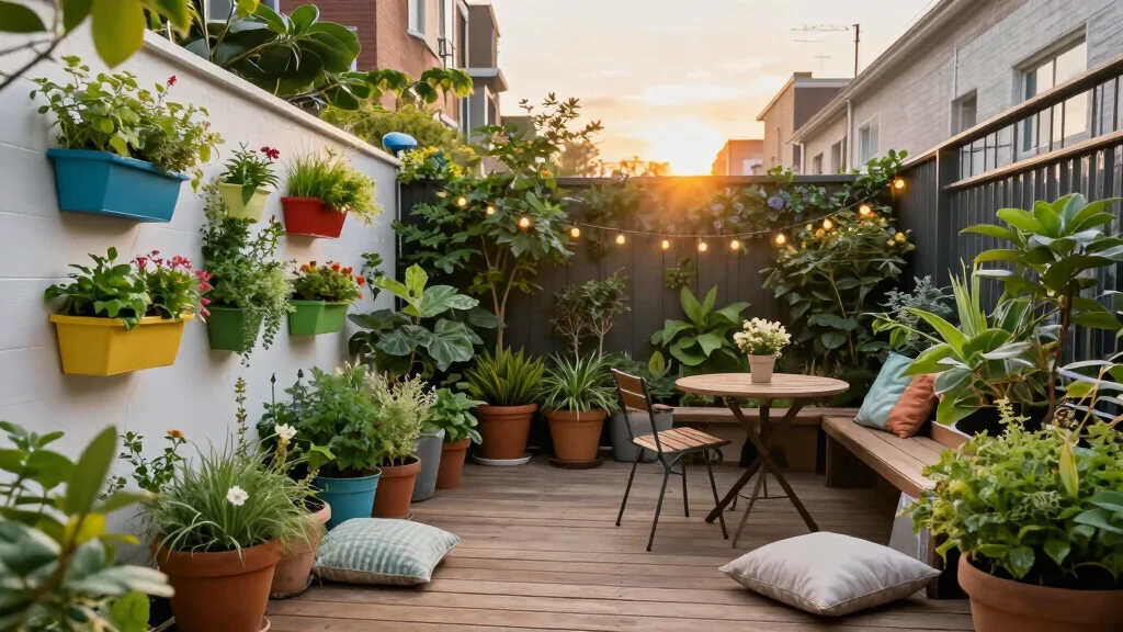 15 Apartment Patio Gardens Ideas: Green Urban Retreats