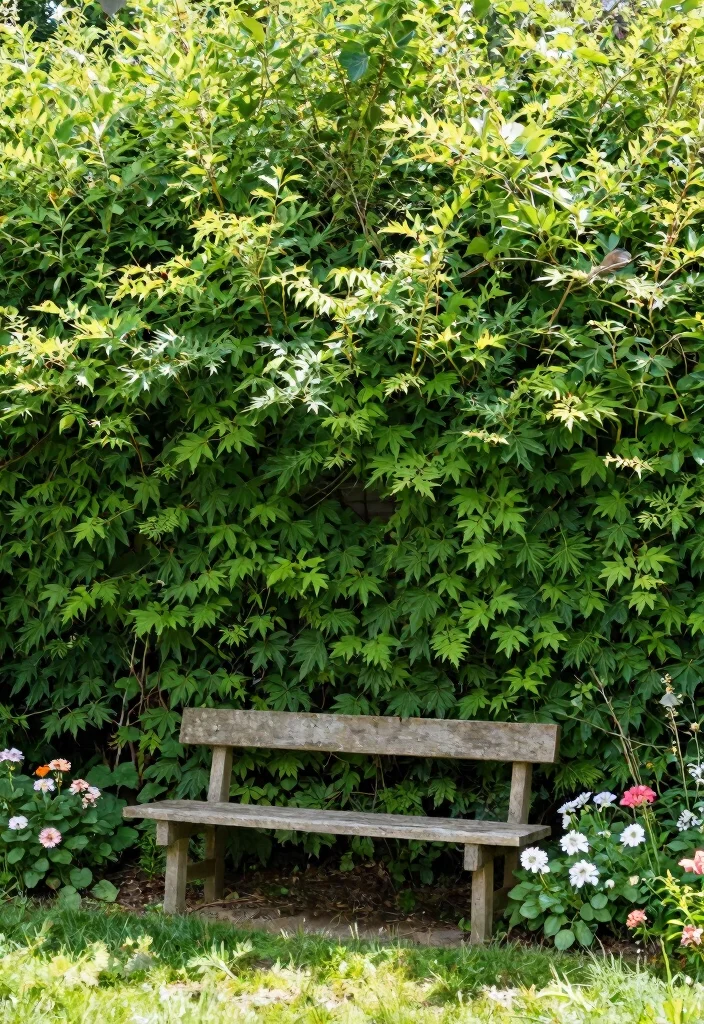 15 Cheap Fence Ideas: Budget-Friendly Solutions - 6. Natural Hedge Fence 1