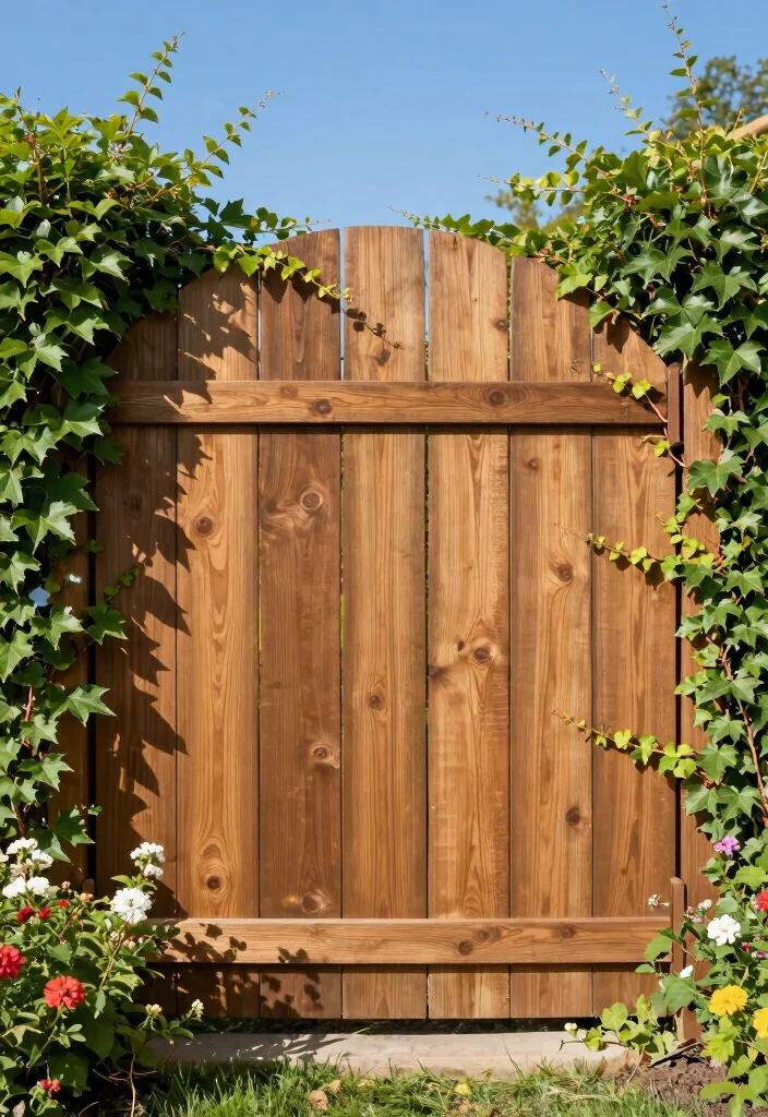 15 Dog Ear Fence Ideas for a Classic Backyard Look 1 15 Dog Ear Fence Ideas for a Classic Backyard Look - 1. Classic Wooden Charm 1