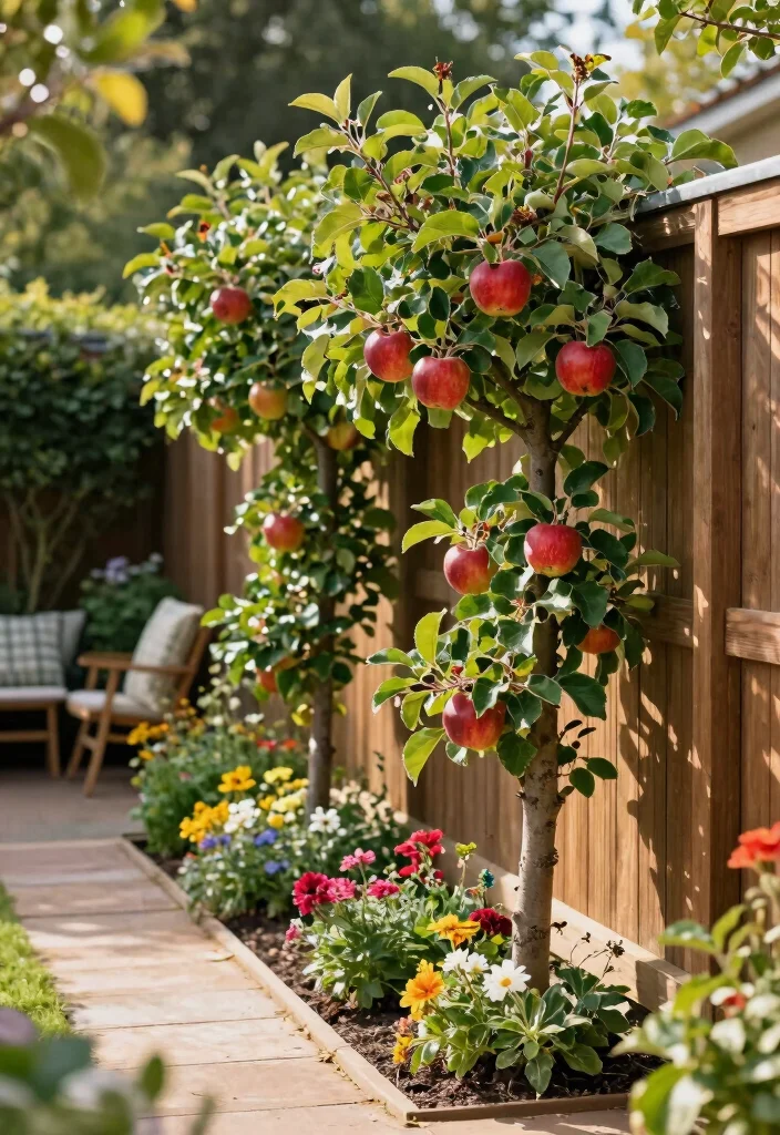 15 Espalier Fruit Trees Fence Ideas for Productive Living Walls 1 15 Espalier Fruit Trees Fence Ideas for Productive Living Walls - 1. Classic Apple Espalier 1