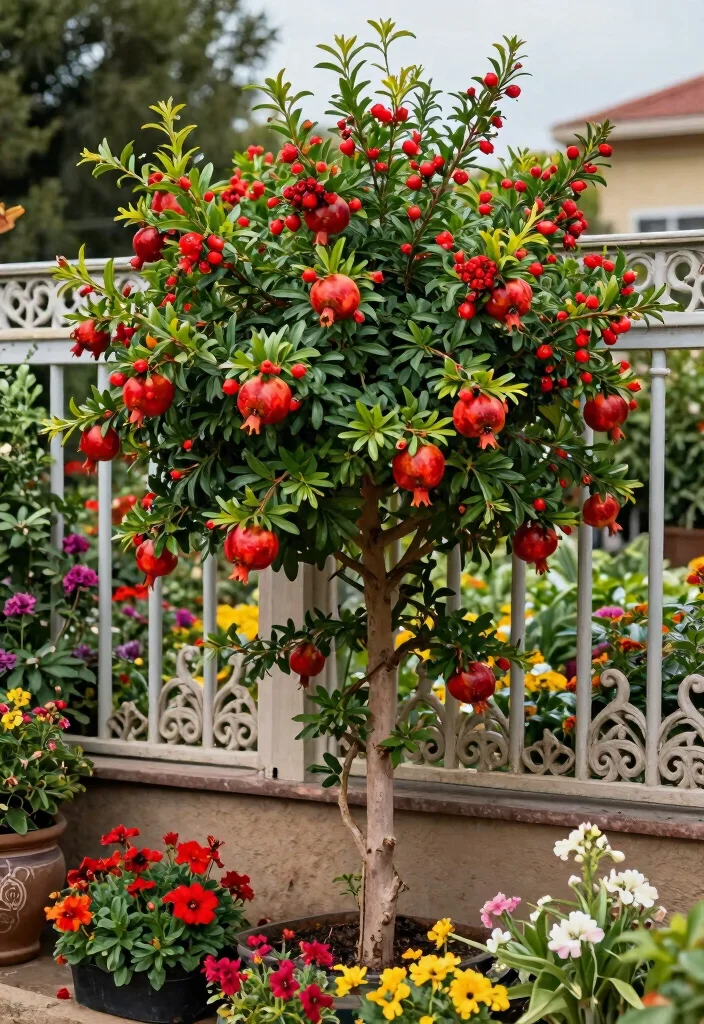 15 Espalier Fruit Trees Fence Ideas for Productive Living Walls 12 15 Espalier Fruit Trees Fence Ideas for Productive Living Walls - 12. Stunning Pomegranate Espalier 1
