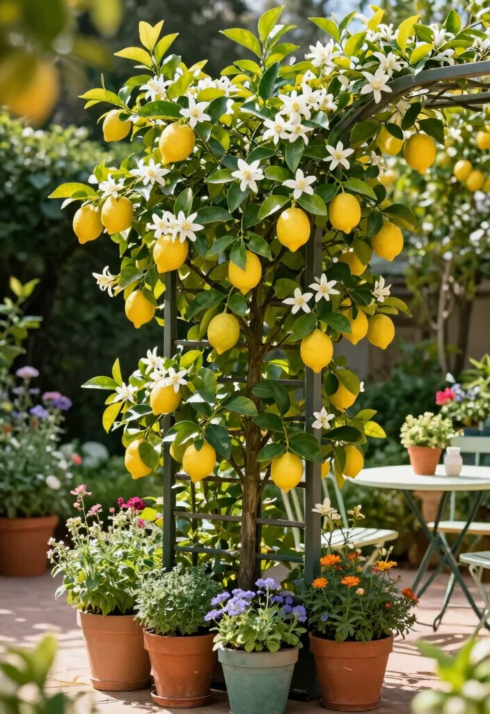15 Espalier Fruit Trees Fence Ideas for Productive Living Walls 2 15 Espalier Fruit Trees Fence Ideas for Productive Living Walls - 2. Citrus Delight Espalier 1