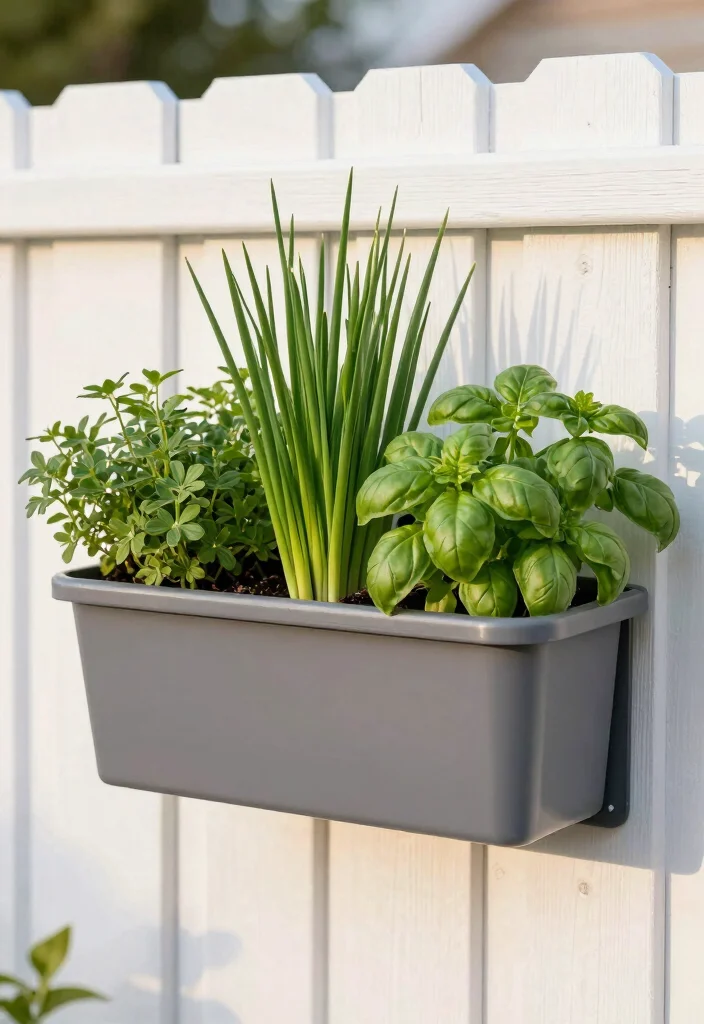 15 Herb Planter Ideas Outdoors for a Fresh Kitchen Garden 5 15 Herb Planter Ideas Outdoors for a Fresh Kitchen Garden - 5. Wall-Mounted Planters 1