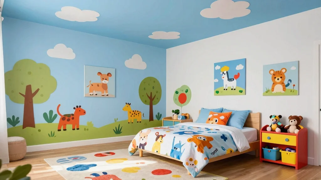 15 Kids Room Ceiling Design Ideas: Fun Creative Themes