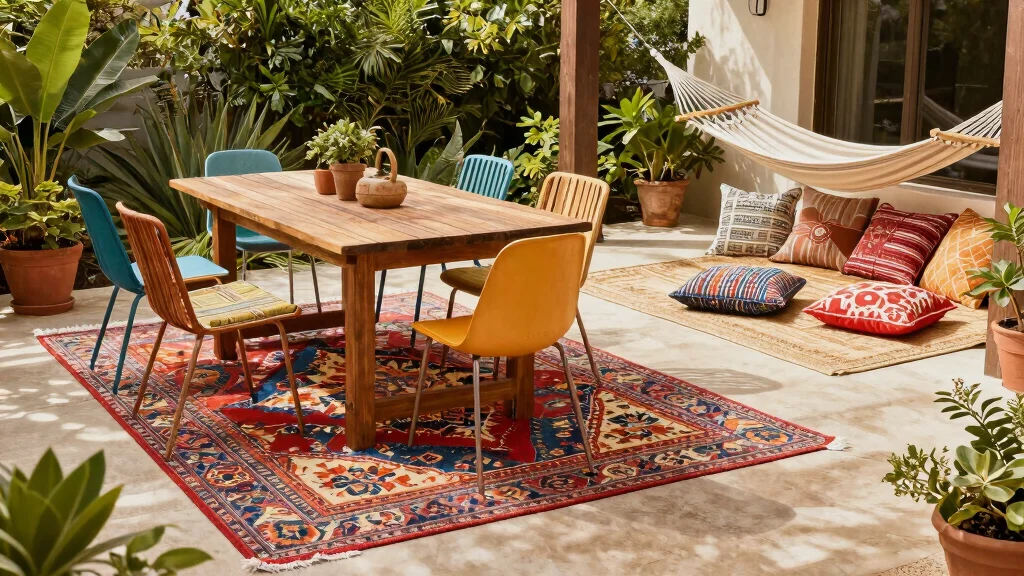 15 Outdoor Rugs Patio Ideas: Color & Comfort Underfoot