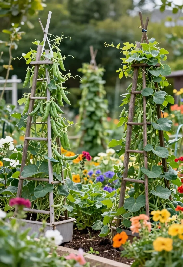 15 Snap Pea Trellis Ideas for a Productive Vertical Garden 16 15 Snap Pea Trellis Ideas for a Productive Vertical Garden - Conclusion 1