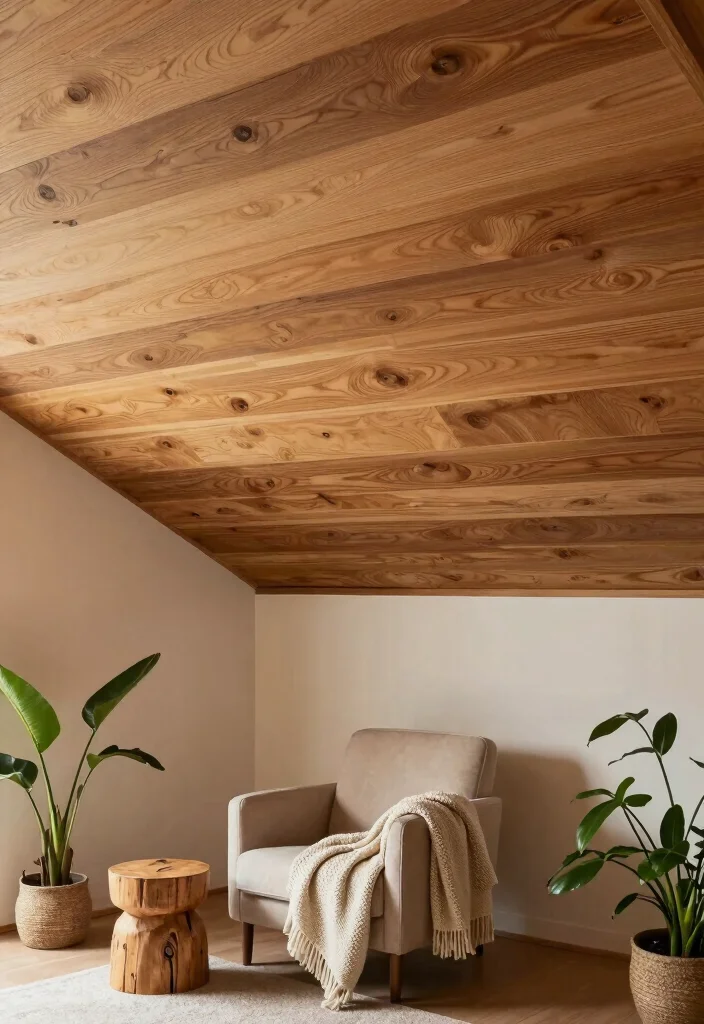 16 Ceiling Wood Panels Ideas: Warm Natural Texture - 4. Natural Wood Finishes 1