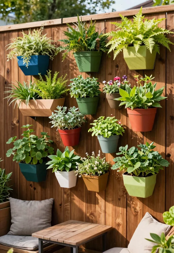 16 Cozy Patio Ideas for Small Spaces: Warm, Inviting Nooks 1 16 Cozy Patio Ideas for Small Spaces: Warm, Inviting Nooks - 1. Vertical Gardens for Greenery Lovers 1