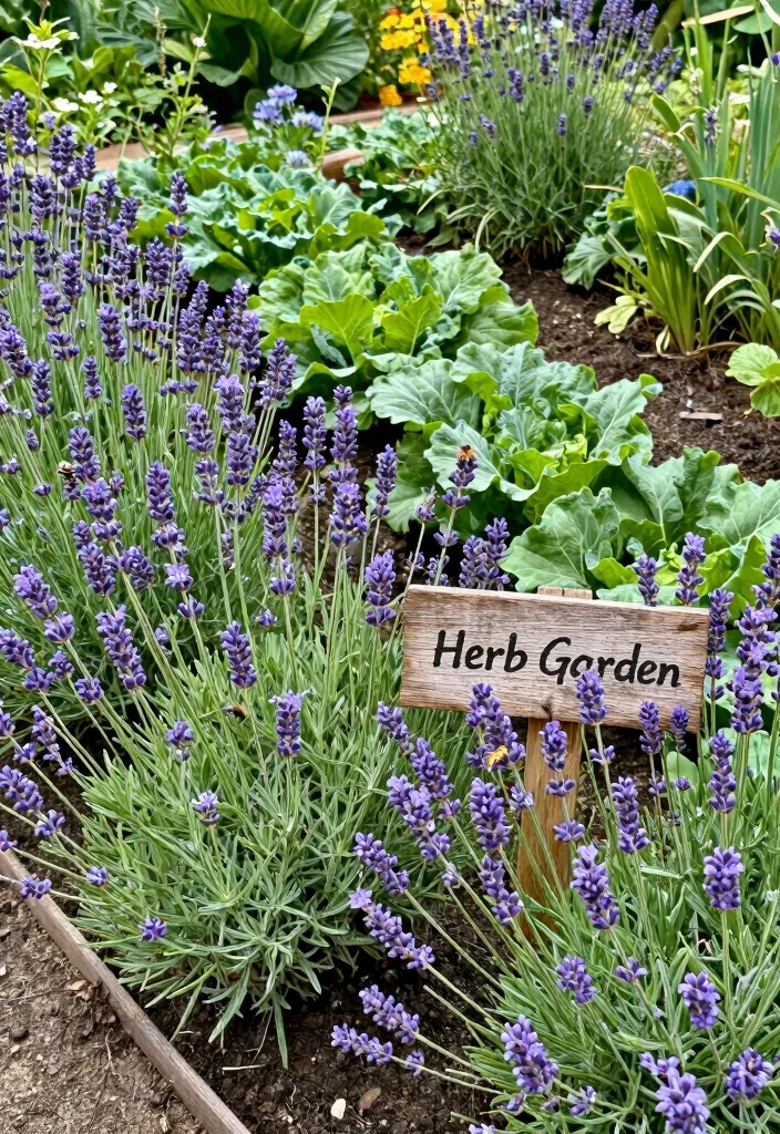 16 Fence Edging Ideas for Neat Polished Borders - 5. Living Plant Borders 1
