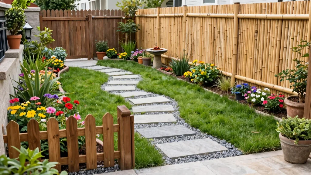 16 Fence Edging Ideas for Neat Polished Borders