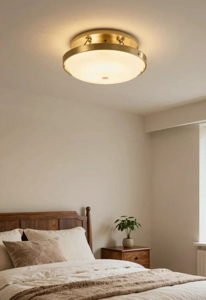 16 Flush Mount Ceiling Lights Ideas Sleek Low Profile Glow - 2. Antique Bronze Flush Mount 1