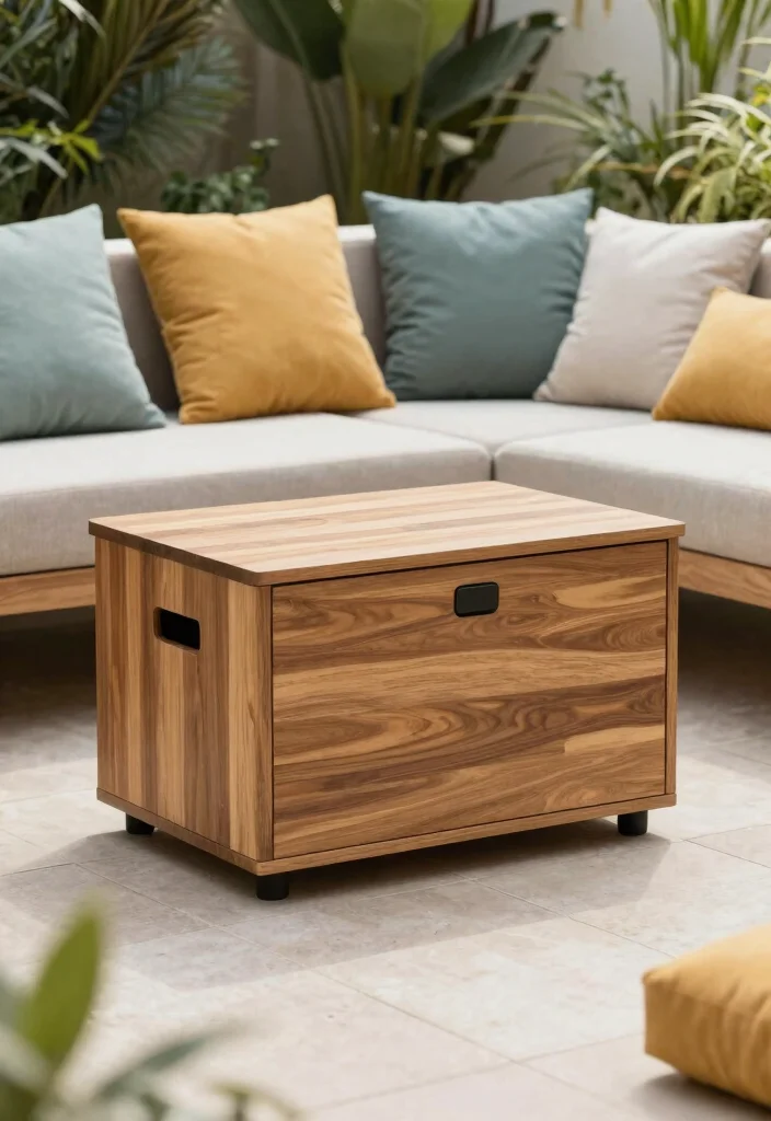 16 Patio Cushion Storage Ideas: Tidy Weatherproof Solutions 1 16 Patio Cushion Storage Ideas: Tidy Weatherproof Solutions - 1. Weatherproof Storage Boxes 1