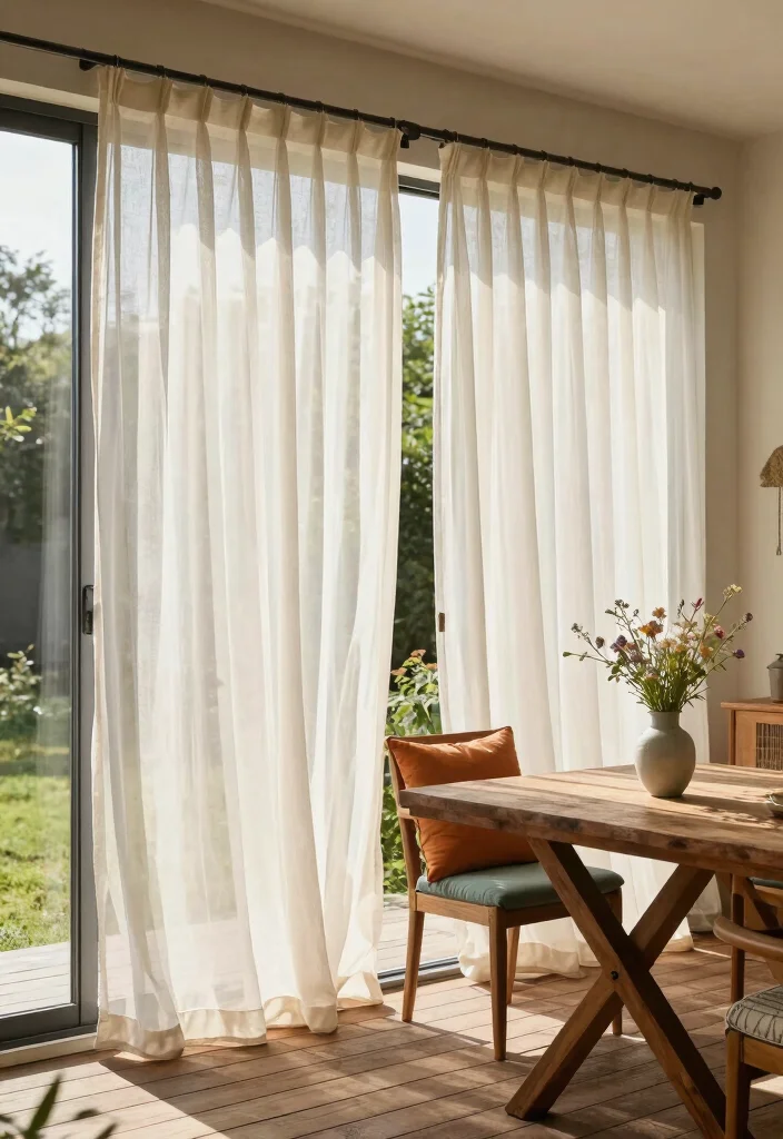 16 Patio Sliding Door Coverings Ideas for Stylish Privacy 2 16 Patio Sliding Door Coverings Ideas for Stylish Privacy - 2. Sliding Door Curtains for a Cozy Feel 1