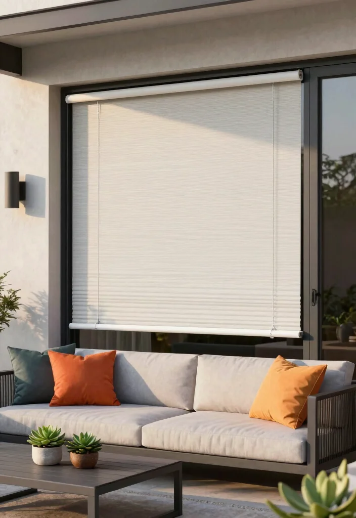 16 Patio Sliding Door Coverings Ideas for Stylish Privacy 3 16 Patio Sliding Door Coverings Ideas for Stylish Privacy - 3. Stylish Sliding Door Blinds for Sleek Lines 1