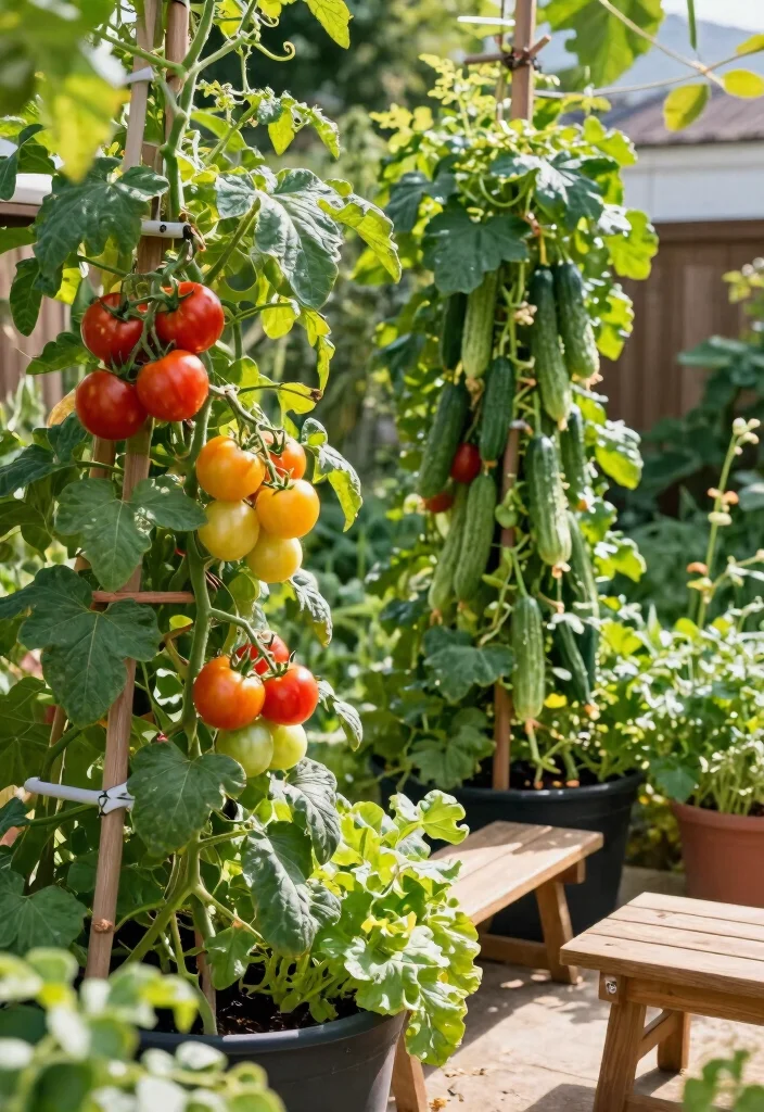 16 Side Yard Fence Ideas to Maximize Narrow Spaces 13 16 Side Yard Fence Ideas to Maximize Narrow Spaces - 13. Vertical Fruits and Veggies 1