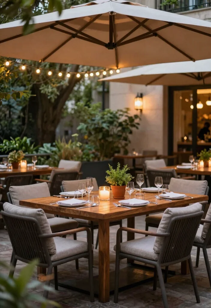 16 Terrace Living Room Ideas for Indoor-Outdoor Flow - 3. Outdoor Dining Oasis 1