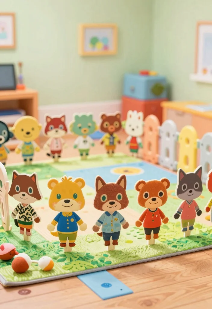 17 Animal Crossing Fence Ideas: Cute Game Inspired Designs - 4. Animal Character Fencing 1