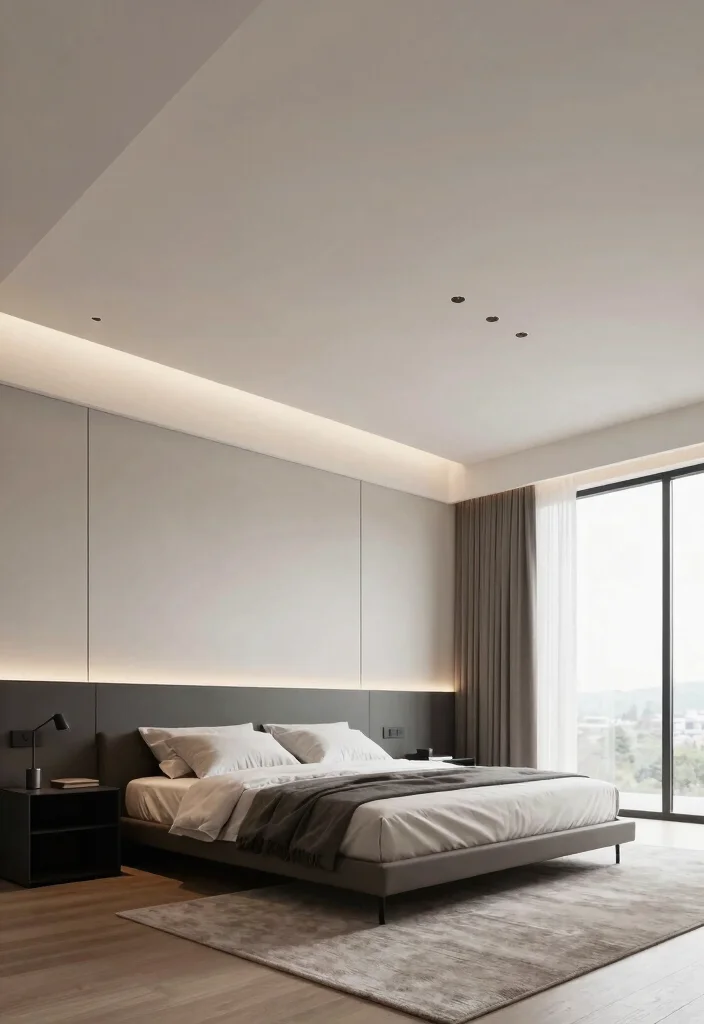 17 Down Ceiling Design Bedrooms Ideas for a Clean Layered Look - 9. Floating Ceilings 1