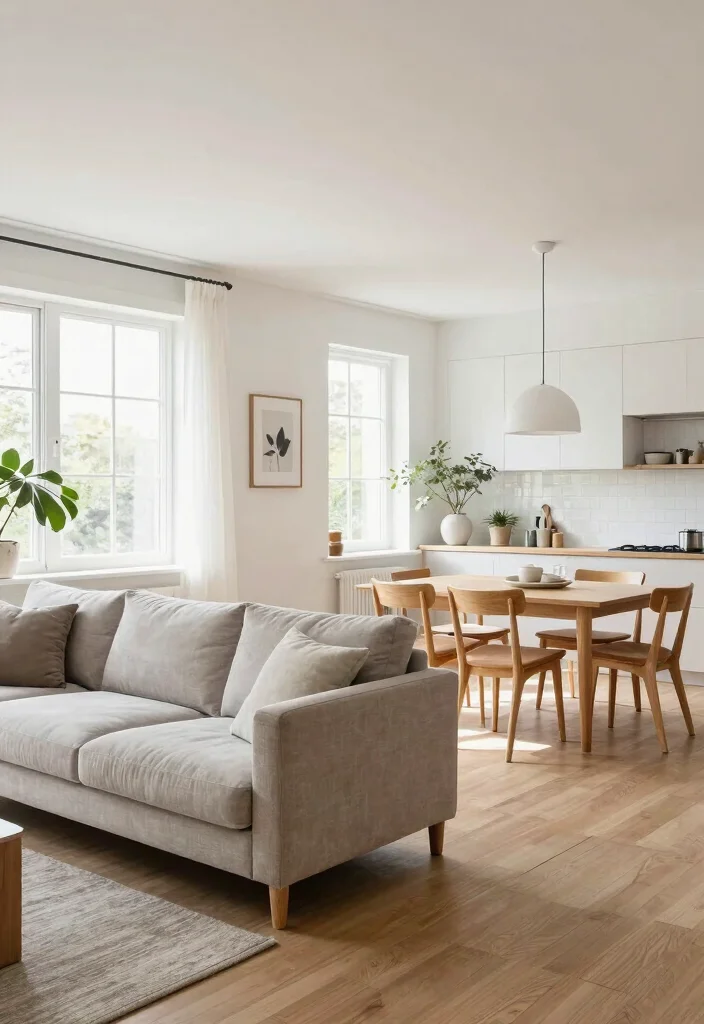 17 Mid Terrace House Ideas for Smart Narrow Living - 11. Embrace Open Floor Plans 1