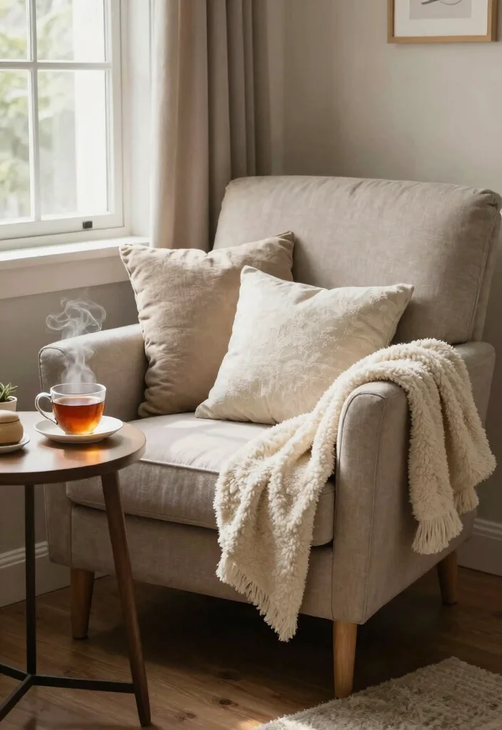 17 Mid Terrace House Ideas for Smart Narrow Living - 5. Cozy Nooks 1