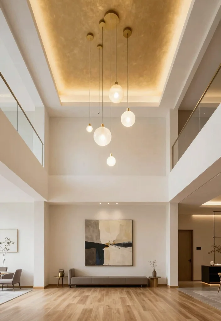 17 Modern False Ceiling Design for Hall Ideas: Sleek Architecture 6 17 Modern False Ceiling Design for Hall Ideas: Sleek Architecture - 6. Multi-Level Ceilings 1