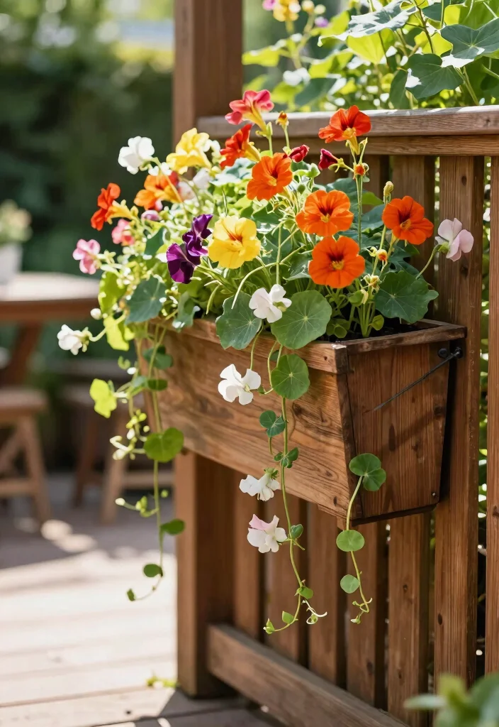 17 Planter Boxes Flowers Ideas Easy Color Boost - 1. Vertical Garden Planter Box 1