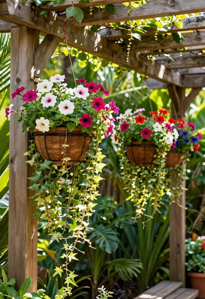 17 Planter Boxes Flowers Ideas Easy Color Boost - 6. Hanging Planter Boxes 1