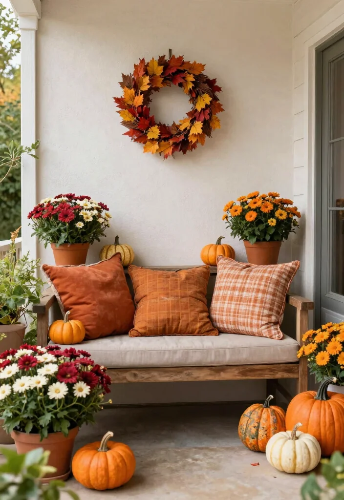 17 Small Patio Decorating Ideas Big Style Tiny Space 14 17 Small Patio Decorating Ideas Big Style Tiny Space - 14. Utilize Seasonal Decor 1