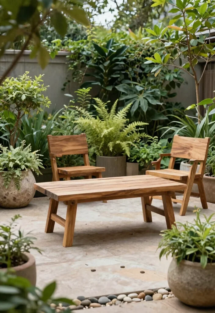 17 Small Patio Decorating Ideas Big Style Tiny Space 6 17 Small Patio Decorating Ideas Big Style Tiny Space - 6. Incorporate Natural Elements 1