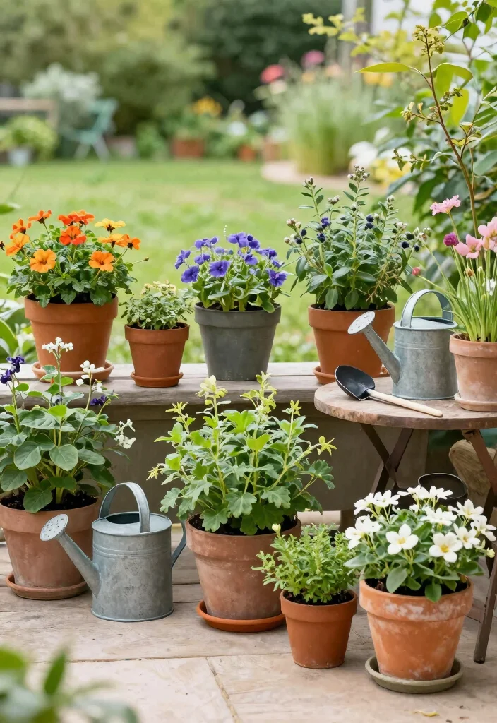 17 Small Patio Decorating Ideas Big Style Tiny Space 7 17 Small Patio Decorating Ideas Big Style Tiny Space - 7. Add Greenery with Potted Plants 1