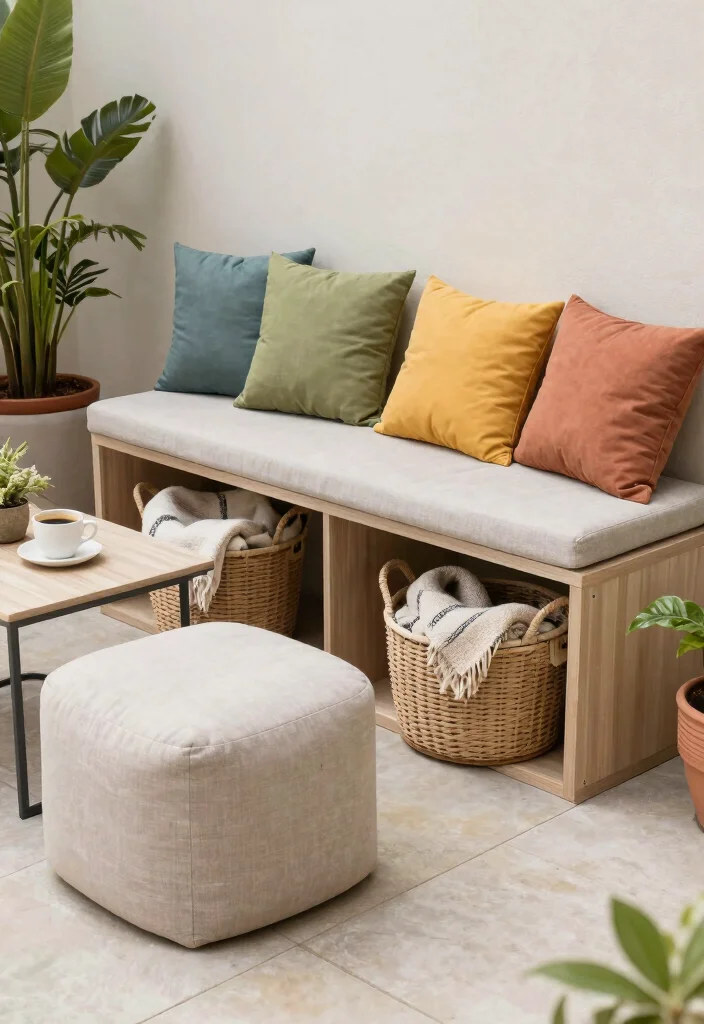 17 Small Patio Decorating Ideas Big Style Tiny Space 9 17 Small Patio Decorating Ideas Big Style Tiny Space - 9. Use Smart Storage Solutions 1