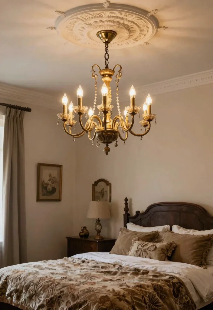 18 Bedroom Ceiling Design Modern Luxury Ideas Hotel Style Finish - 18. Vintage Ceiling Fixtures 1