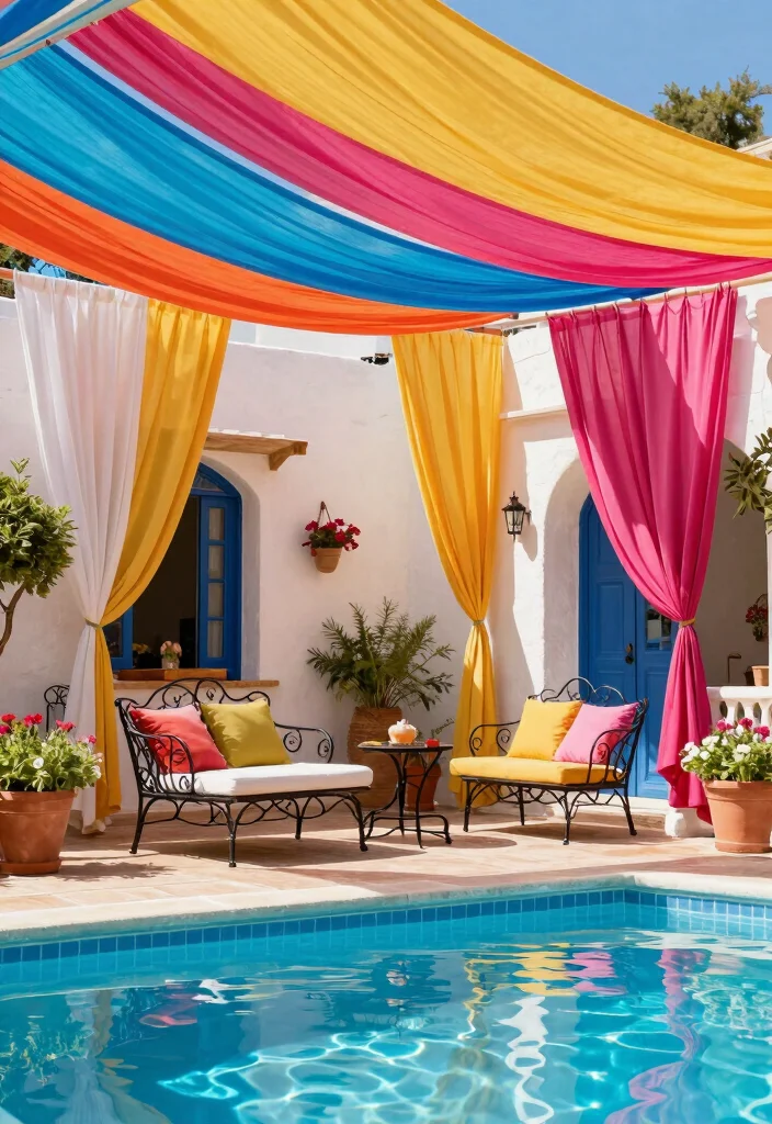 18 Covered Pool Patio Ideas for a Resort-Style Shade 10 18 Covered Pool Patio Ideas for a Resort-Style Shade - 10. Mediterranean Style Canopy 1