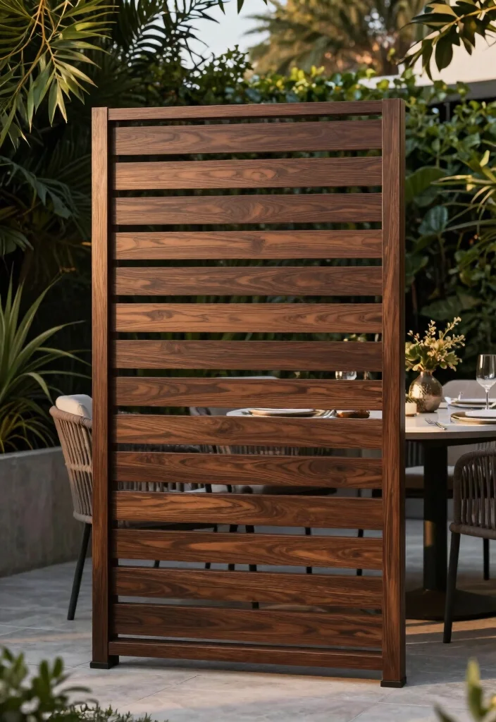 18 Modern Wood Fence Ideas: Clean Contemporary Lines 14 18 Modern Wood Fence Ideas: Clean Contemporary Lines - 14. Privacy Screens 1