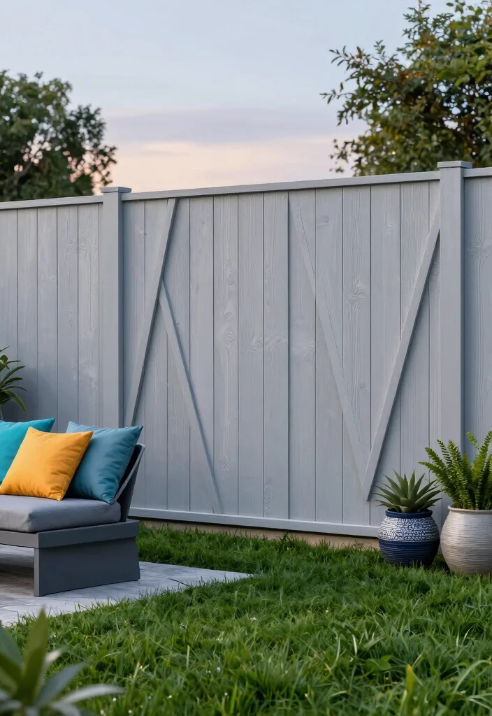 18 Modern Wood Fence Ideas: Clean Contemporary Lines 7 18 Modern Wood Fence Ideas: Clean Contemporary Lines - 7. Geometric Wood Fencing 1