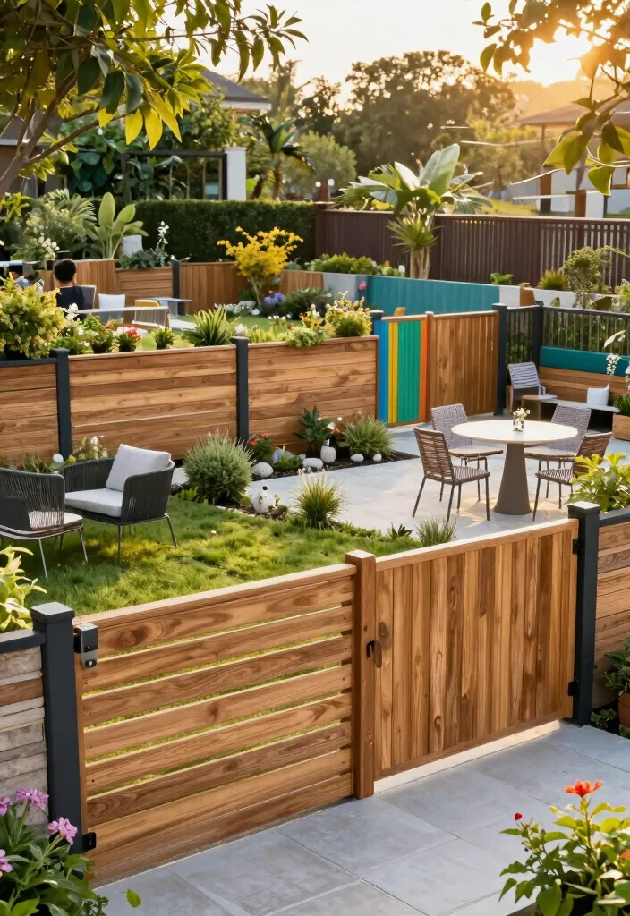 18 Modern Wood Fence Ideas: Clean Contemporary Lines 19 18 Modern Wood Fence Ideas: Clean Contemporary Lines - Conclusion 1