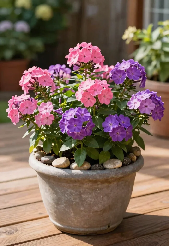 18 Perennial Planter Ideas for Long Lasting Blooms 14 18 Perennial Planter Ideas for Long Lasting Blooms - 14. Hardy Phlox for a Fragrant Touch 1