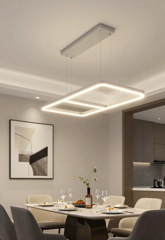18 Profile LED Light in Ceiling Ideas for Modern Seamless Lighting - 13. Floating LED Ceiling Lights 1