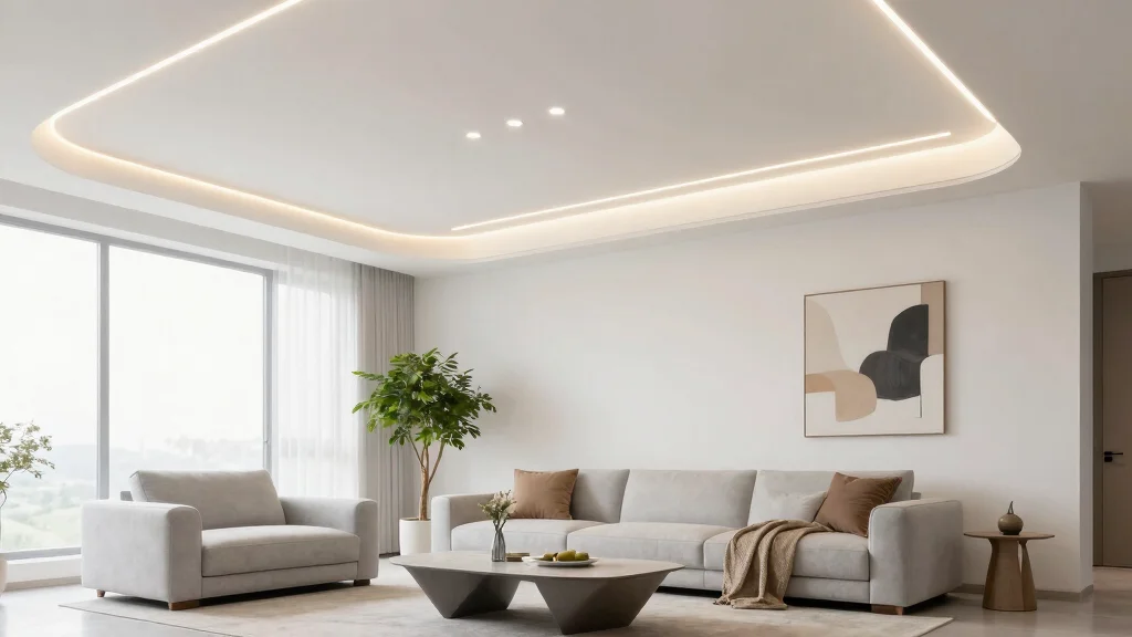 18 Profile LED Light in Ceiling Ideas for Modern Seamless Lighting