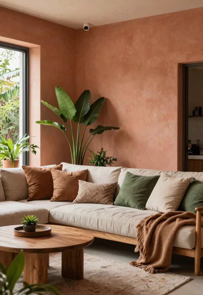 18 Terrace Duplex Design Ideas for Modern Multi-Level Living 10 18 Terrace Duplex Design Ideas for Modern Multi-Level Living - 10. Use of Earthy Color Palettes 1