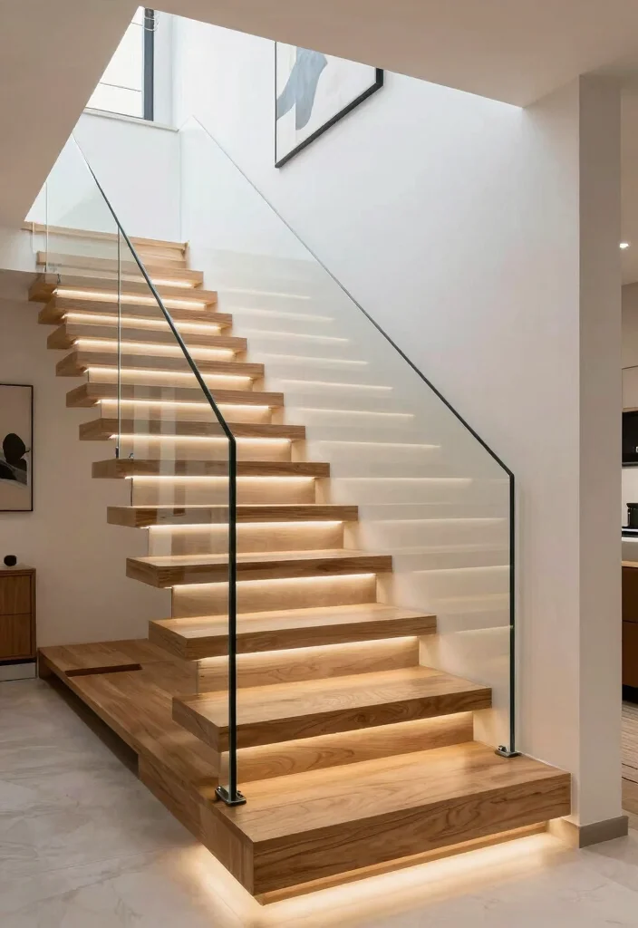 18 Terrace Duplex Design Ideas for Modern Multi-Level Living 7 18 Terrace Duplex Design Ideas for Modern Multi-Level Living - 7. Stylish Staircase Designs 1