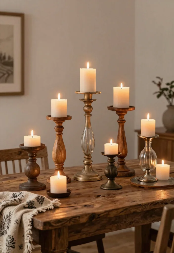 10 Big Candle Holder Ideas That Anchor Large Mantels and Tables - Conclusion 1