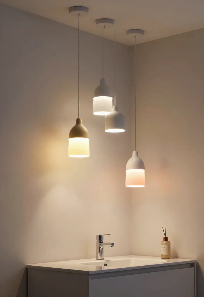 12 Bathroom Pendant Lights That Handle Moisture Without Rusting - 8. Smart LED Options 1