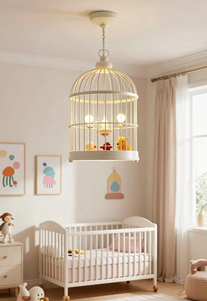12 Battery Operated Chandelier Ideas for Rooms Without Wiring - 11. Whimsical Designs 1