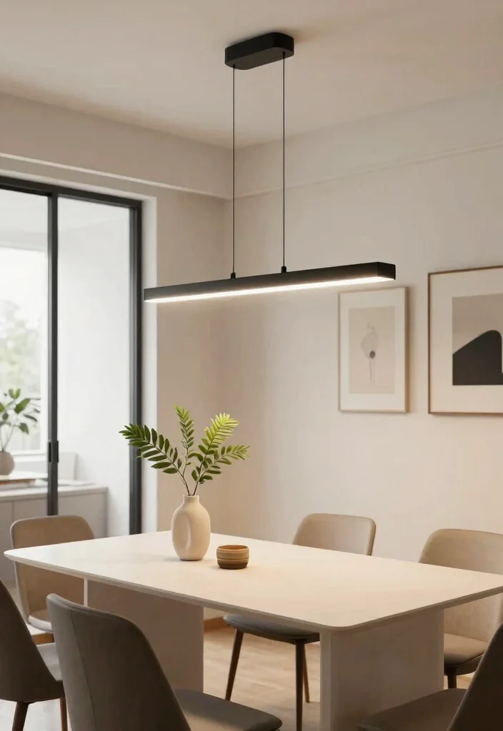 12 Battery Operated Chandelier Ideas for Rooms Without Wiring - 2. Minimalist Marvel 1