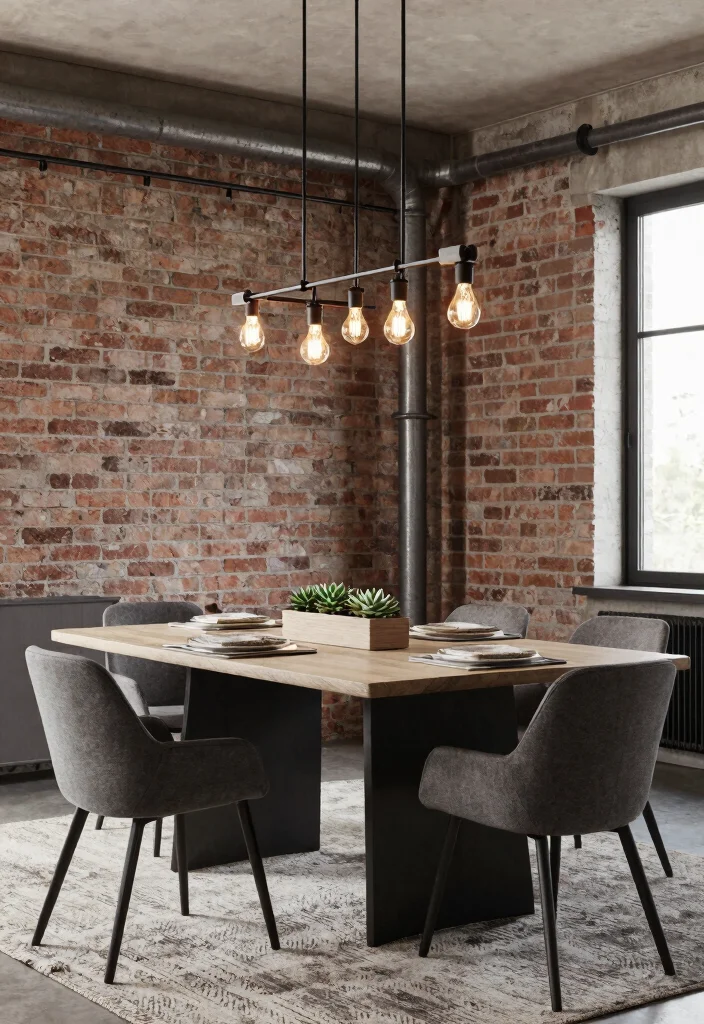 12 Battery Operated Chandelier Ideas for Rooms Without Wiring - 5. Industrial Edge 1