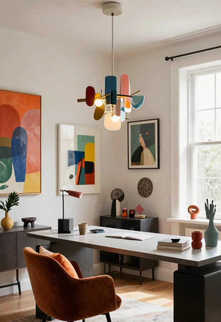 12 Battery Operated Chandelier Ideas for Rooms Without Wiring - 9. Artistic Statements 1