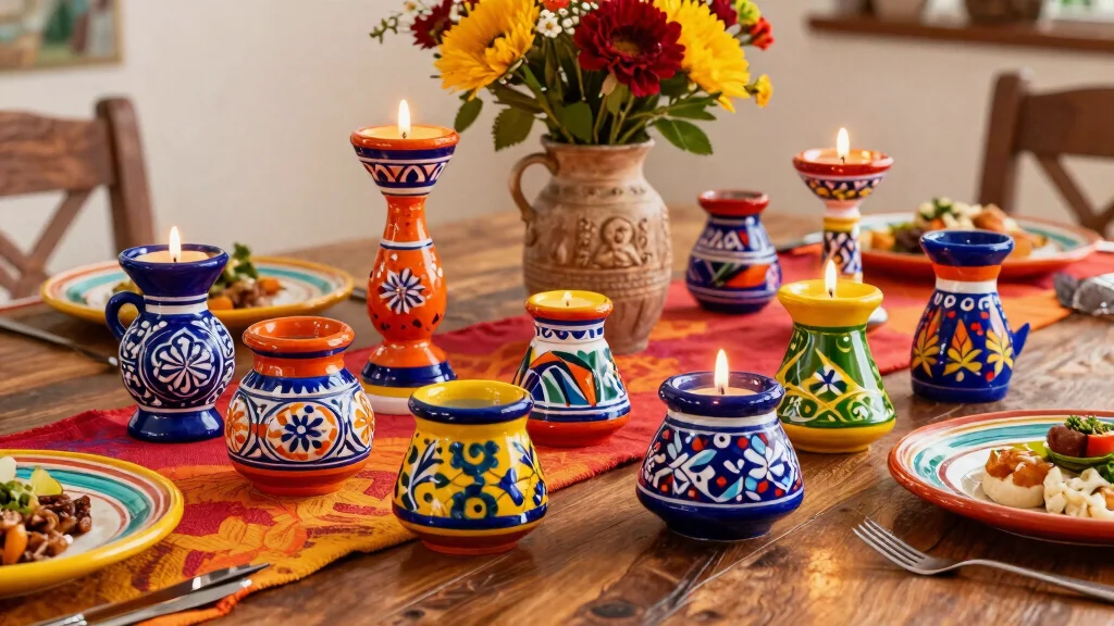 12 Mexican Candle Holder Ideas That Add Color and Warmth