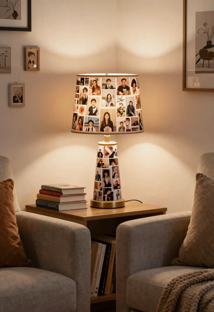 12 Table Lamp Lighting Ideas That Brighten Reading Nooks - 12. Personal Touch: Customized Lamps 1